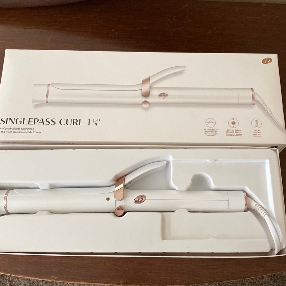 T3 1.25” curling iron